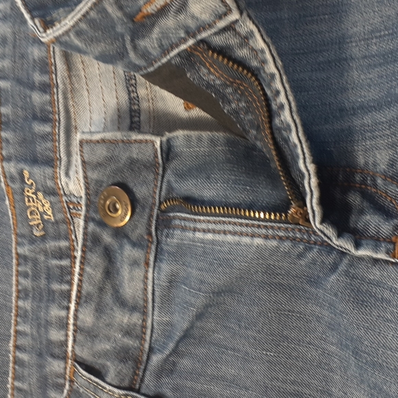 Riders by Lee Straight Leg Blue Jeans Size 13/14 Petite - Picture 13 of 16